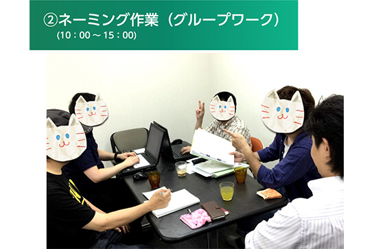 ワークライフの作業風景